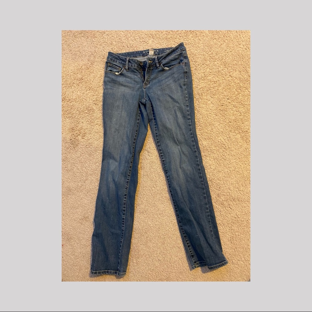 Sonoma mid-rise flare jeans
